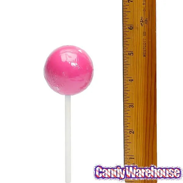 Espeez Paintball Pops Giant Jawbreaker Suckers - Pink: 12-Piece Bag