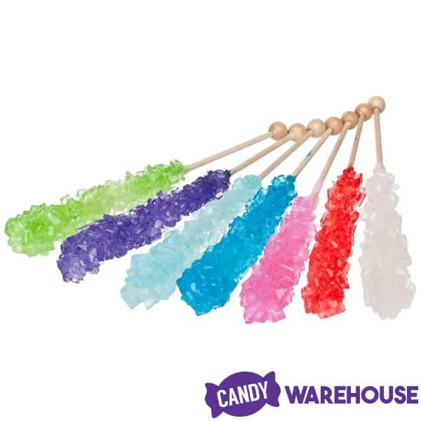 Espeez Rock Candy Crystal Sticks - Assorted: 36-Piece Tub