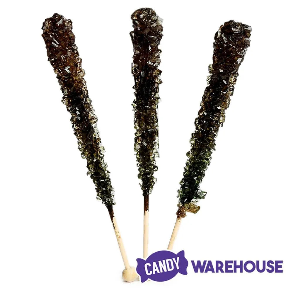 Espeez Rock Candy Crystal Sticks - Black: 36-Piece Tub