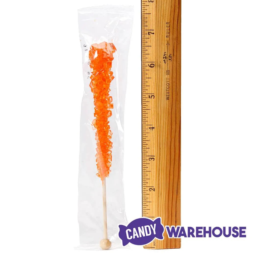 Espeez Rock Candy Crystal Sticks - Orange: 36-Piece Tub