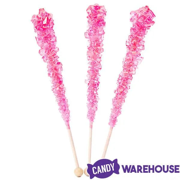 Espeez Rock Candy Crystal Sticks - Pink: 36-Piece Tub