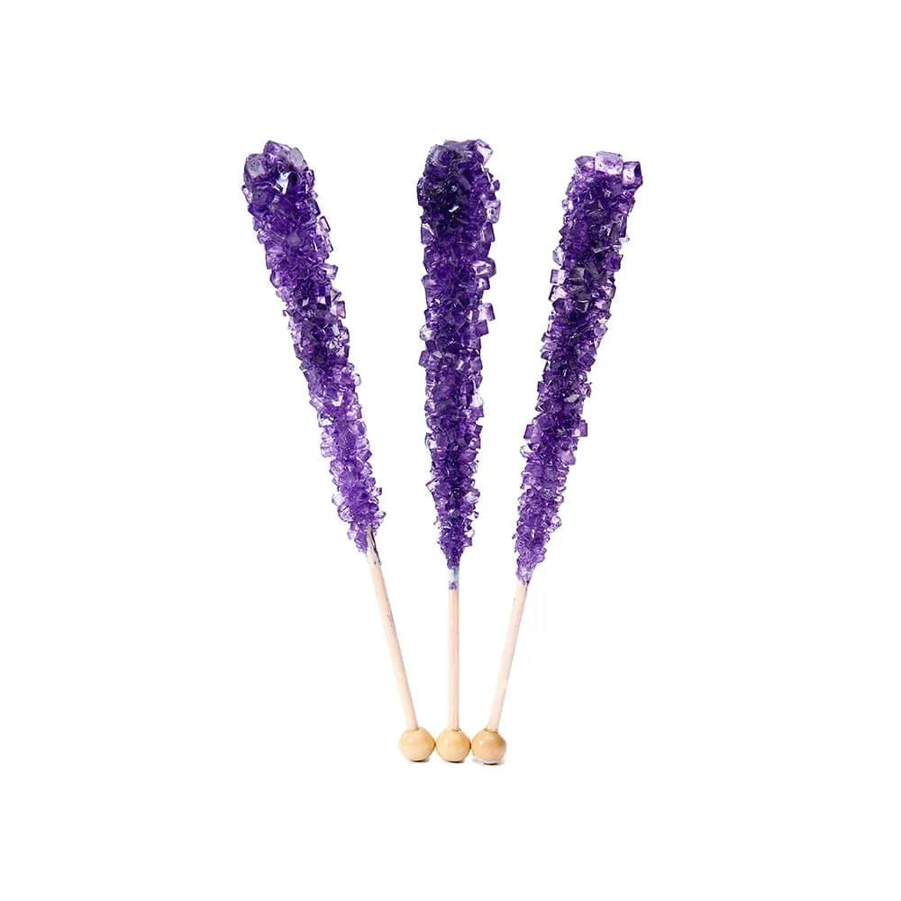 Espeez Rock Candy Crystal Sticks - Purple: 36-Piece Tub