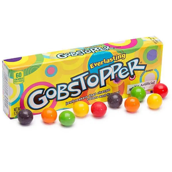 Everlasting Gobstopper Candy Packs: 24-Piece Box