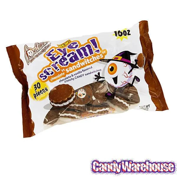 Eye Scream Chocolate and Vanilla Sandwitches: 30-Piece Bag