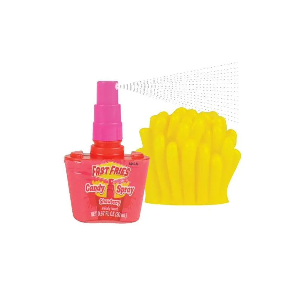 Fast Fries Candy Spray: 12-Piece Display