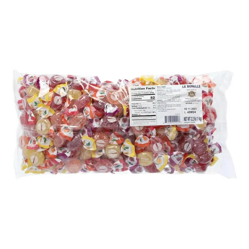 Fida Jumbo Bonelle Italian Jelly Candy: 1KG Bag