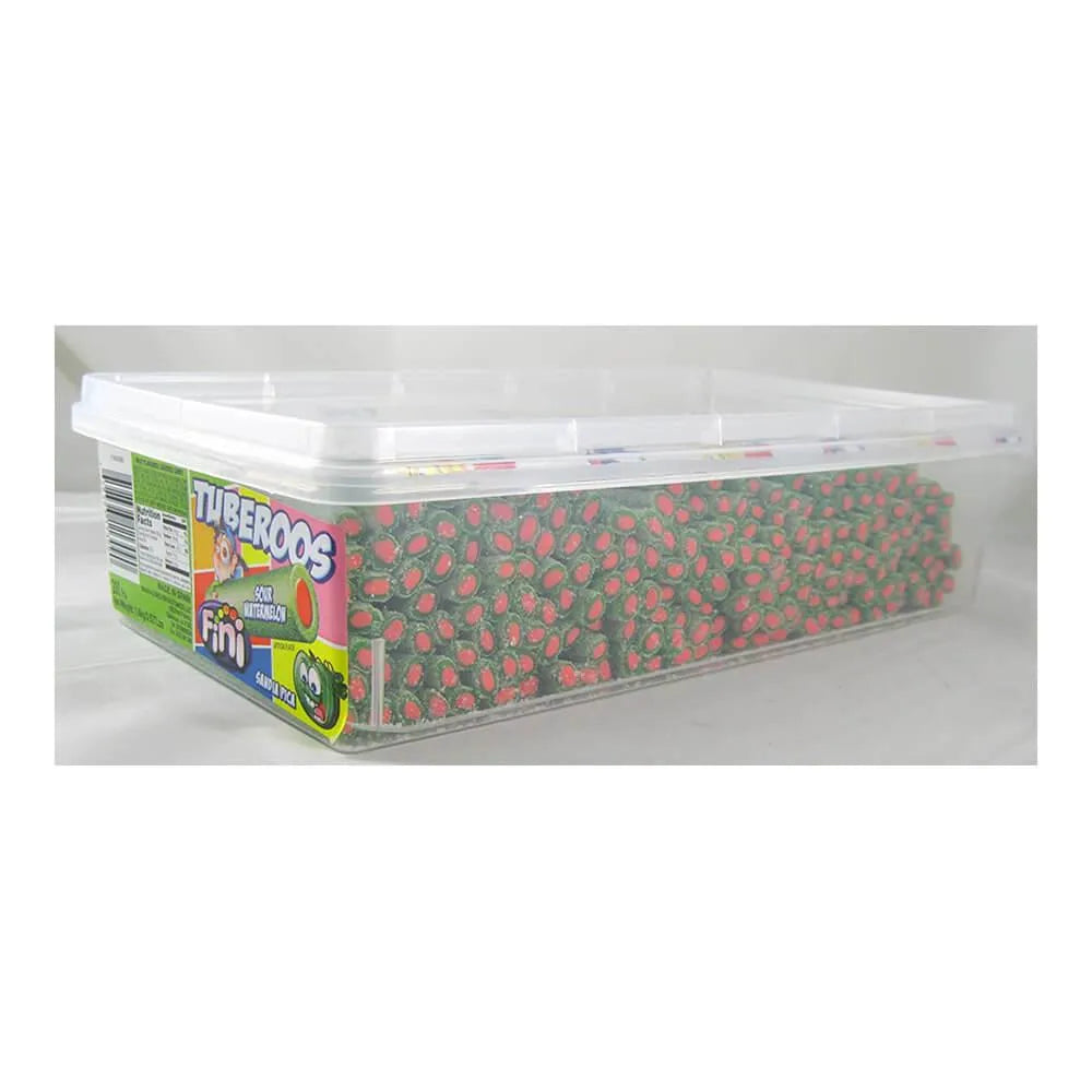 Fini Sour Watermelon Tuberoos: 200-Piece Tub