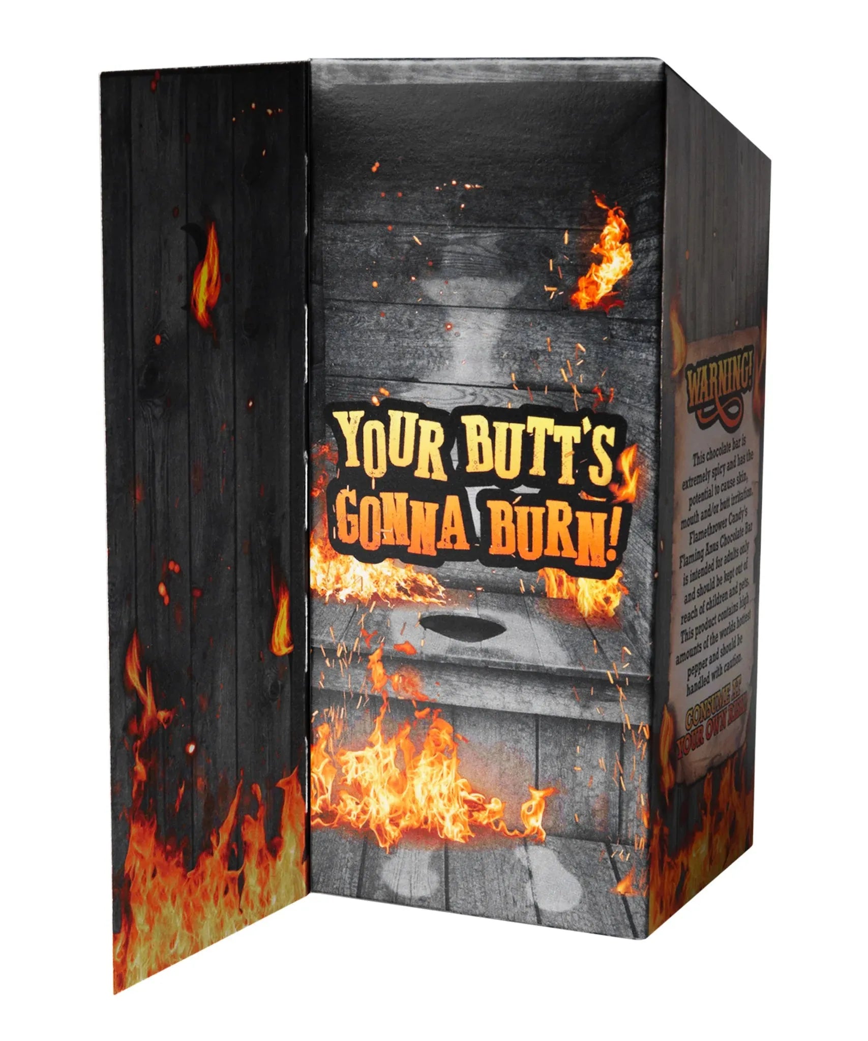 Flaming Anus Chocolate Bar: 12-Piece Display