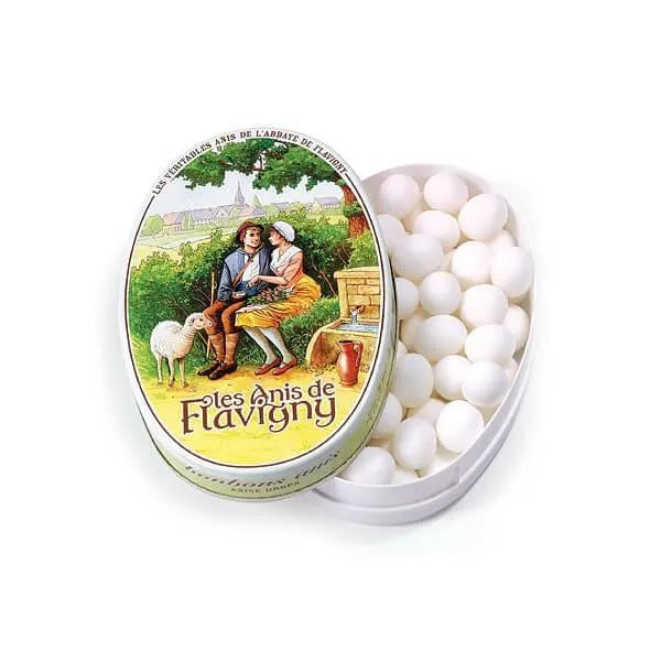 Flavigny Pastilles Candy Tins - Anis: 8-Piece Box