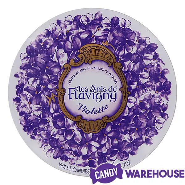 Flavigny Pastilles Violet Candy Gift Tin