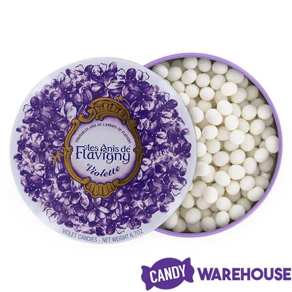 Flavigny Pastilles Violet Candy Gift Tin