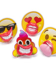 Flix Candy Emoji Lip Pops Candy Packs: 12-Piece Display