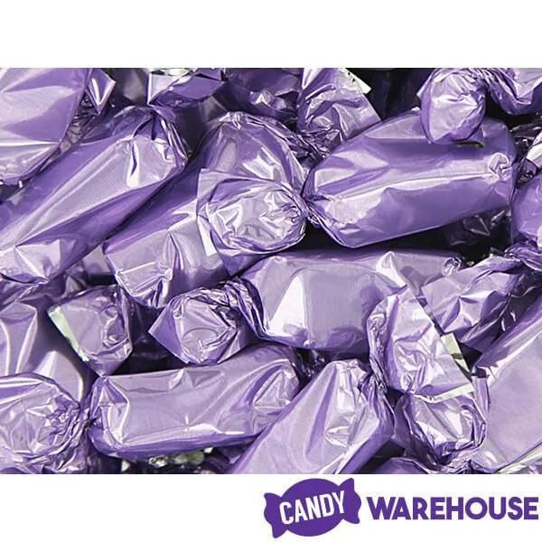 Foiled Caramel Candy - Lavender: 180-Piece Bag