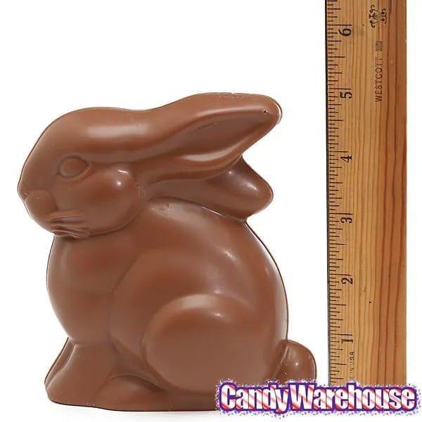 Foiled Milk Chocolate 6-Ounce Easter Bunnies: 3-Piece Set