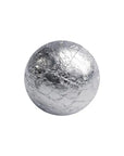 Foiled Milk Chocolate Balls - Silver: 2LB Bag