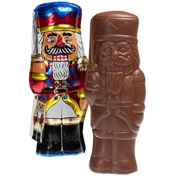 Foiled Milk Chocolate Nutcracker