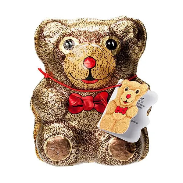 Foiled Milk Chocolate Teddy Bear