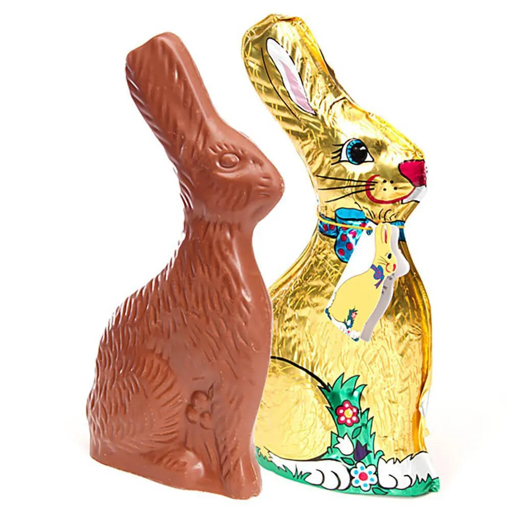 Foiled Solid Milk Chocolate 12-Ounce Easter Bunny