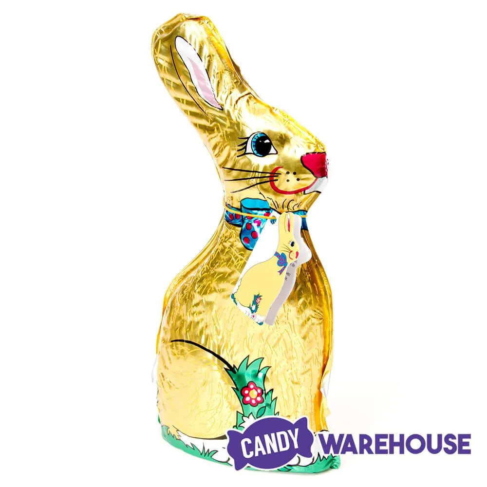 Foiled Solid Milk Chocolate 12-Ounce Easter Bunny