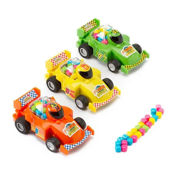 Formula 1 Racer Candy Filled Race Cars: 12-Piece Box