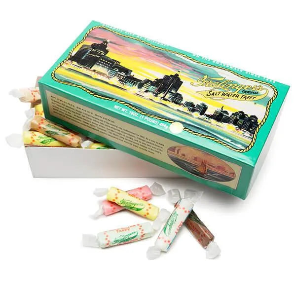 Fralinger's Salt Water Taffy Candy: 16-Ounce Box