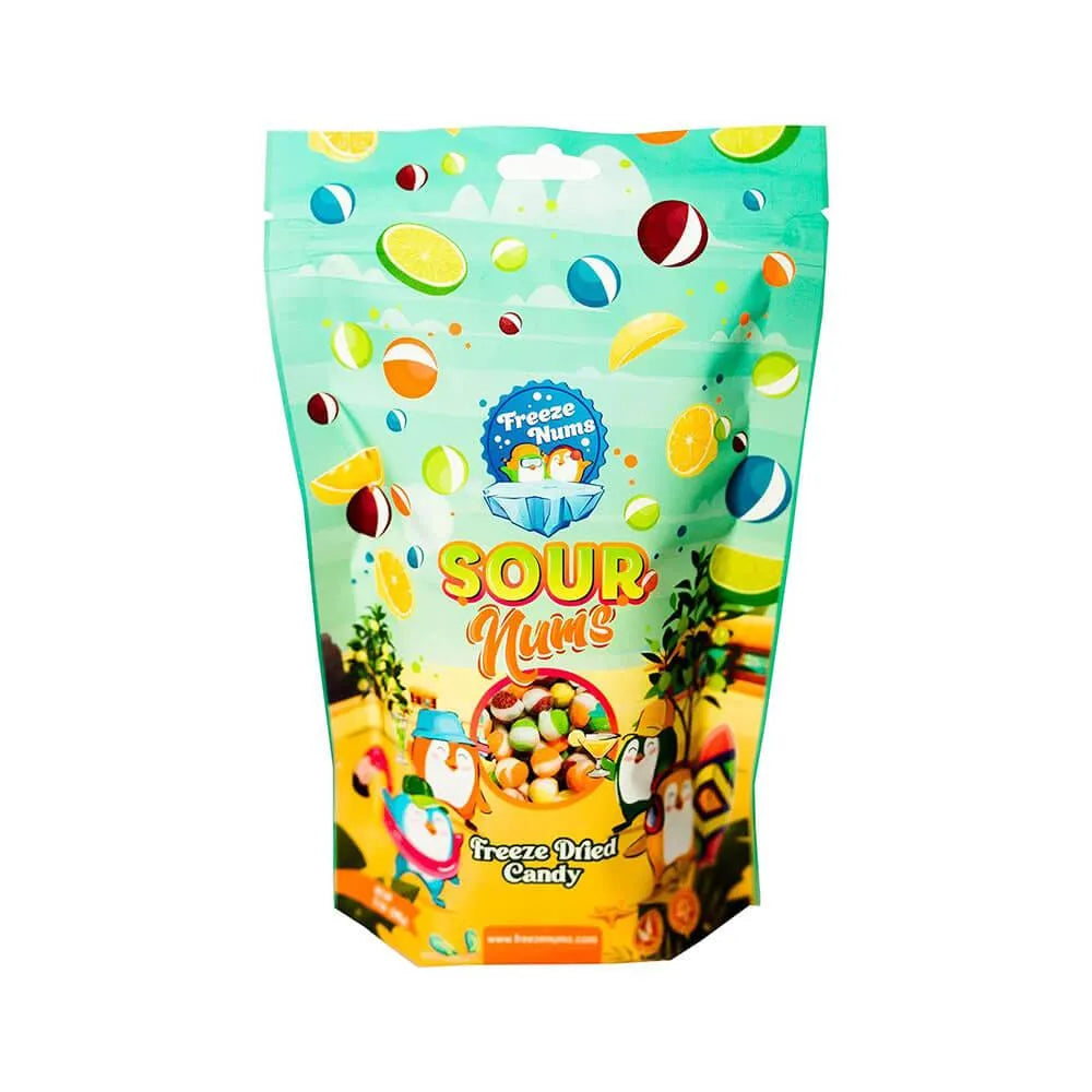 Freeze Nums Sour Nums: 5-Ounce Bag