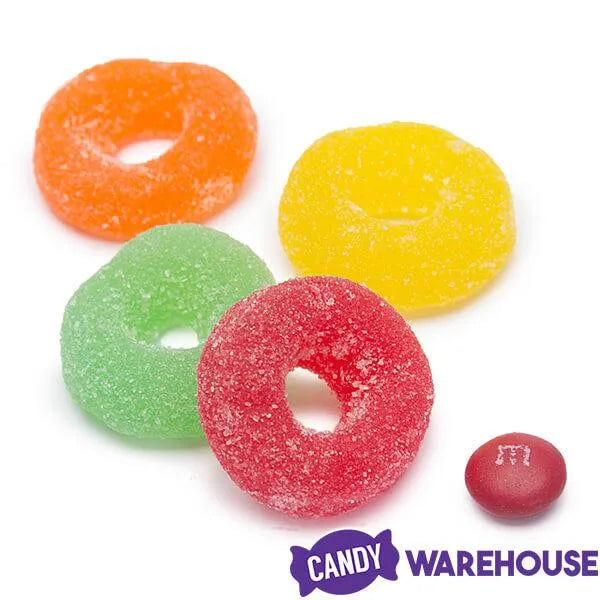 Fruit Rings Jelly Candy: 24-Ounce Tub