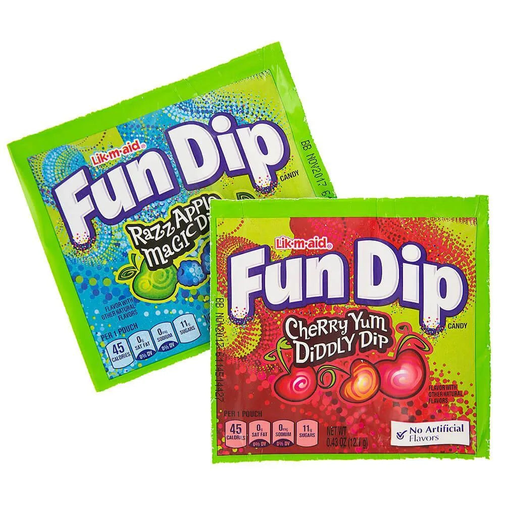 Fun Dip Candy Packs: 48-Piece Box