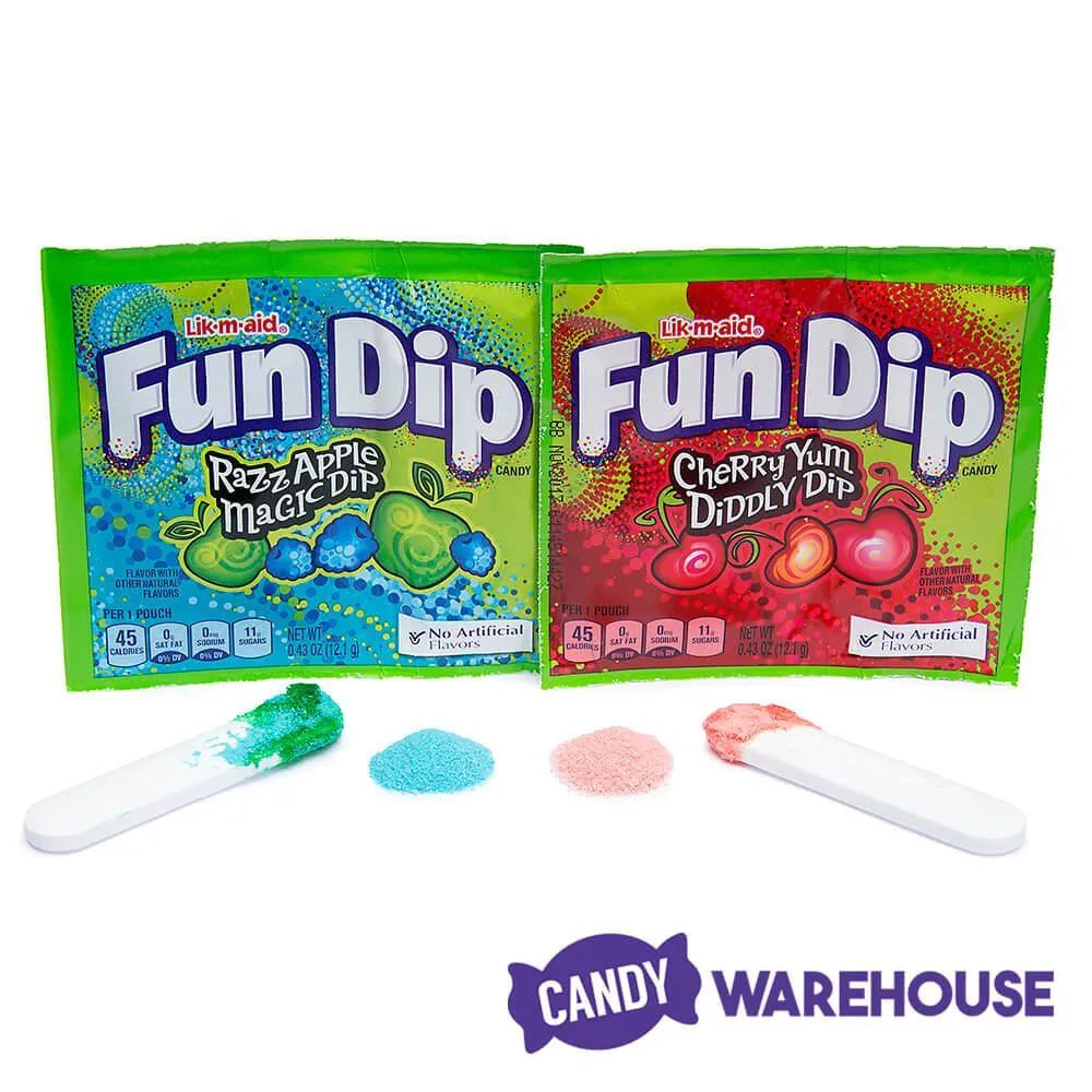 Fun Dip Candy Packs: 48-Piece Box