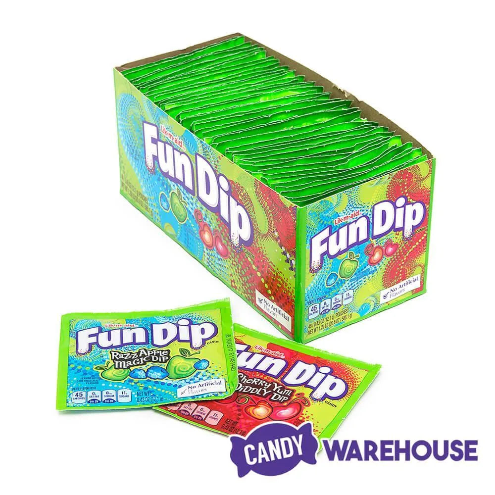 Fun Dip Candy Packs: 48-Piece Box