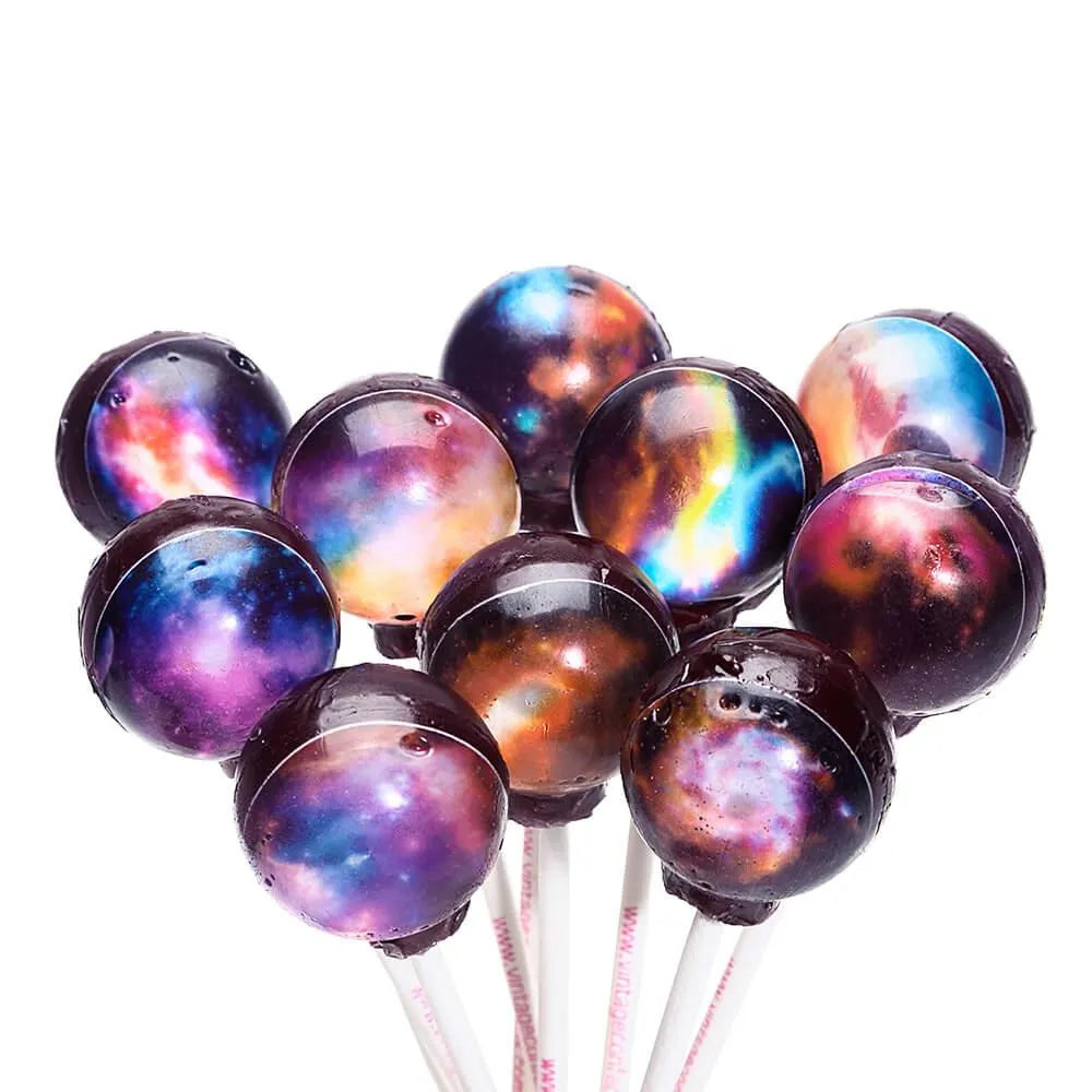 Galaxy Pops Space Suckers: 10-Piece Gift Pack