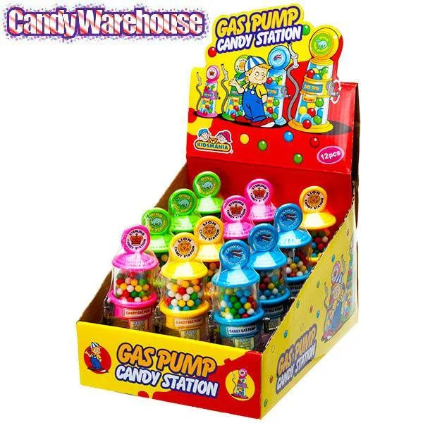 Gas Pump Candy Stations: 12-Piece Box