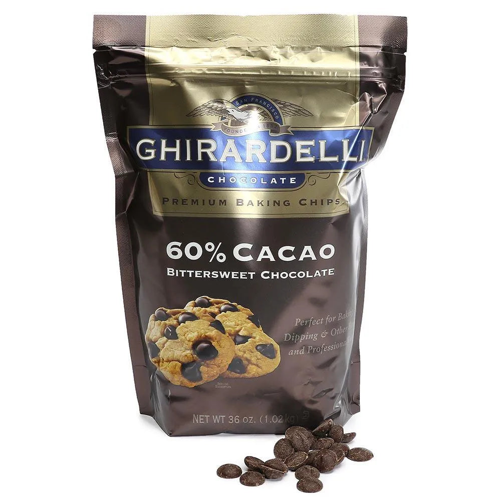 Ghirardelli 60% Cacao Bittersweet Chocolate Chips: 30-Ounce Bag