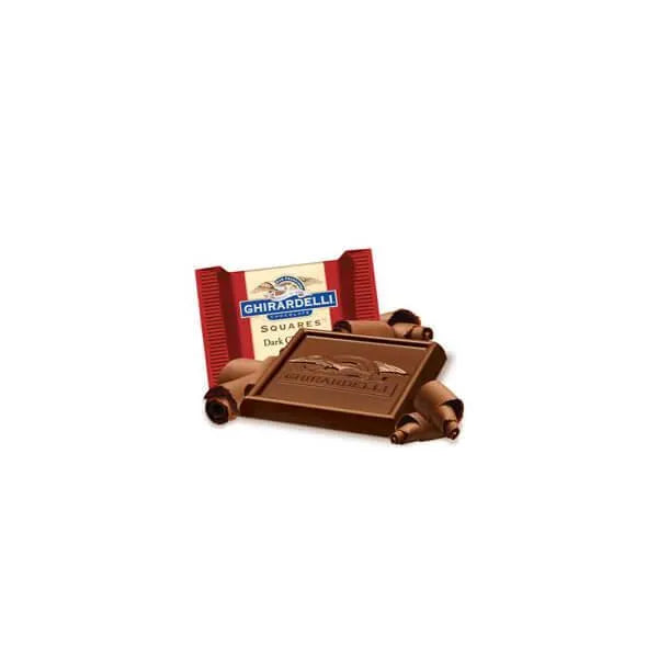 Ghirardelli 60% Dark Chocolate Squares 5-Ounce Bags: 6-Piece Box