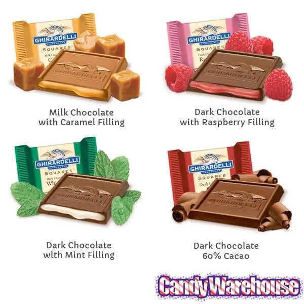 Ghirardelli Chocolate Squares Assortment: 32-Piece Bag