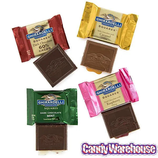 Ghirardelli Chocolate Squares Assortment: 32-Piece Bag