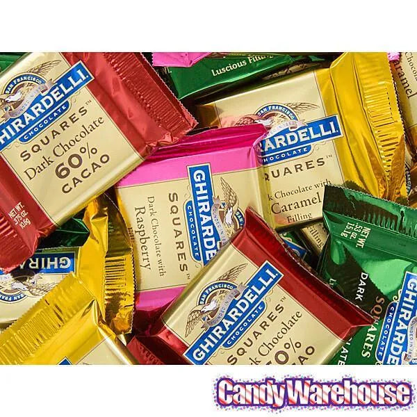 Ghirardelli Chocolate Squares Assortment: 32-Piece Bag