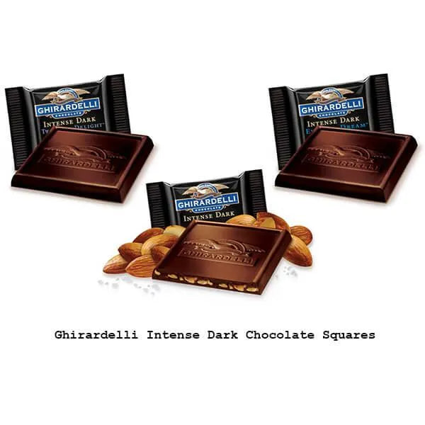 Ghirardelli Intense Dark Chocolate Squares: 40-Piece Bag