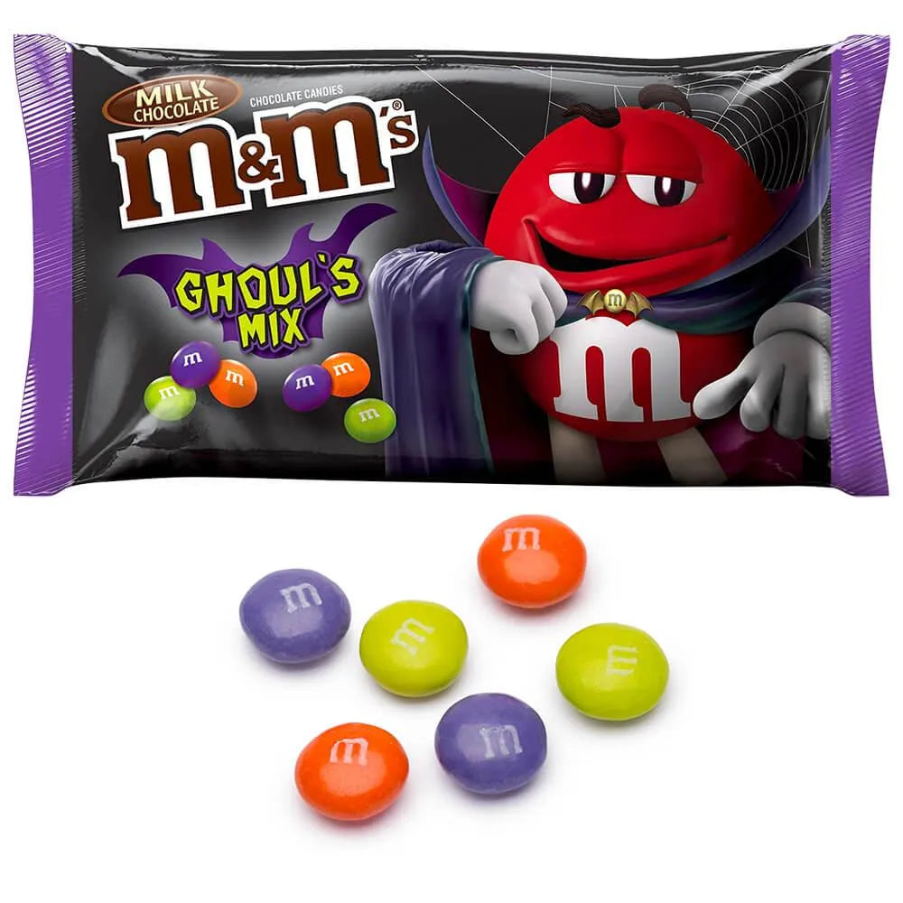 Ghoul's Mix Milk Chocolate M&M's Candy: 10-Ounce Bag