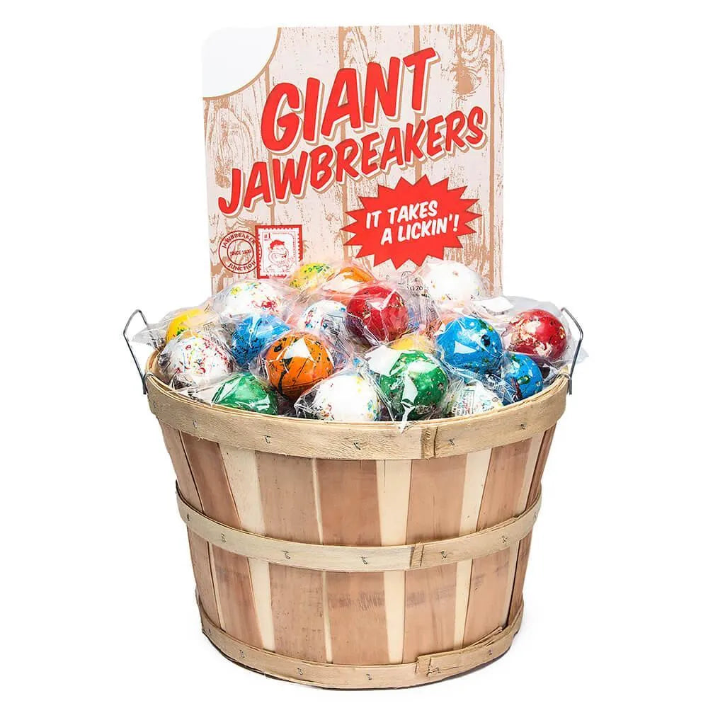 Giant Bizarre Jawbreakers: 35LB Basket