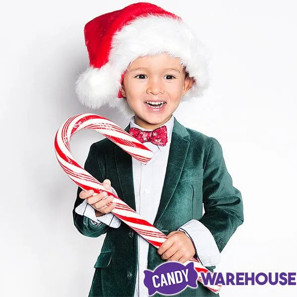 Giant Candy Cane: 1-Pound Peppermint Big Candy Cane