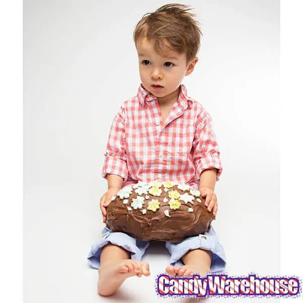 Giant Decorated 5-Pound Coconut Cream Egg