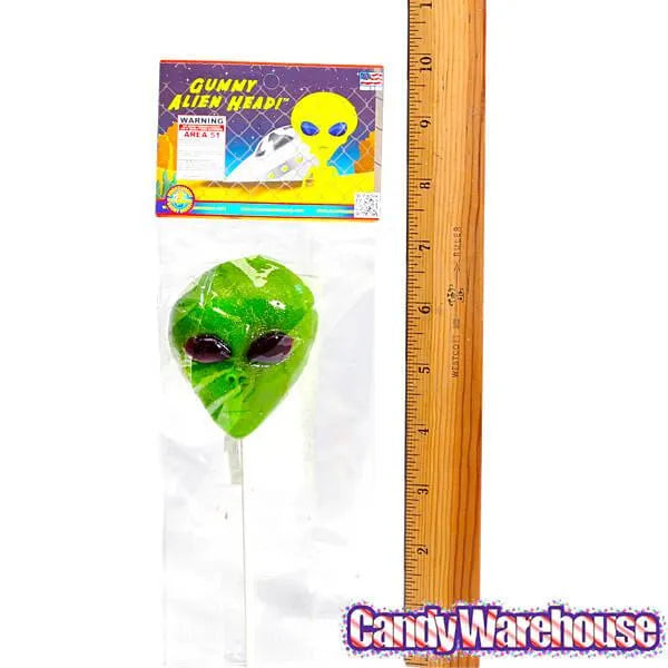 Giant Gummy Alien Pop