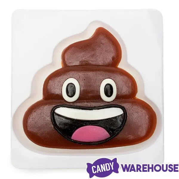 Giant Gummy Poop Emoji Candy: 14.1-Ounce Gift Box