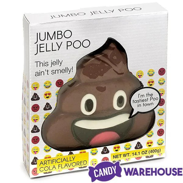 Giant Gummy Poop Emoji Candy: 14.1-Ounce Gift Box