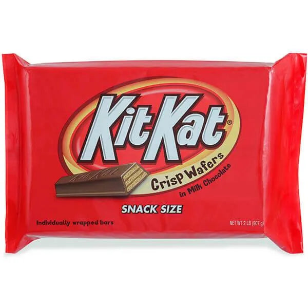 Giant Kit Kat Snack Size Candy: 2LB Gift Box