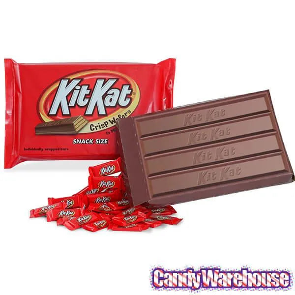 Giant Kit Kat Snack Size Candy: 2LB Gift Box