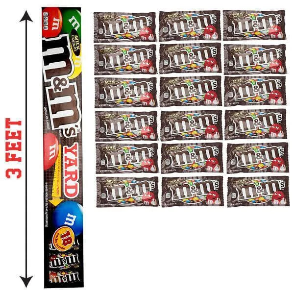 Giant M&M's Candy: 18-Piece Gift Box