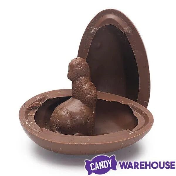 Giant Milk Chocolate Dinosaur Egg with Baby Dino Gift Box