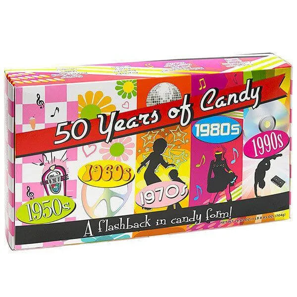 Giant Nostalgic Candy Gift Box: 50 Years of Candy